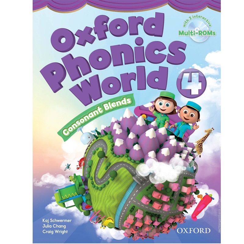 Oxford Phonics World 4 Student’s Book – Sách in màu, kèm 1 CD