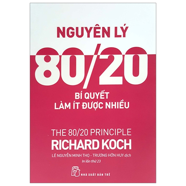 Nguyên lý 80/20 bí quyết làm ít được nhiều