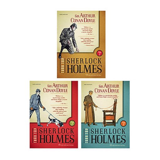 Sherlock Holmes (Trọn bộ 3 tập)