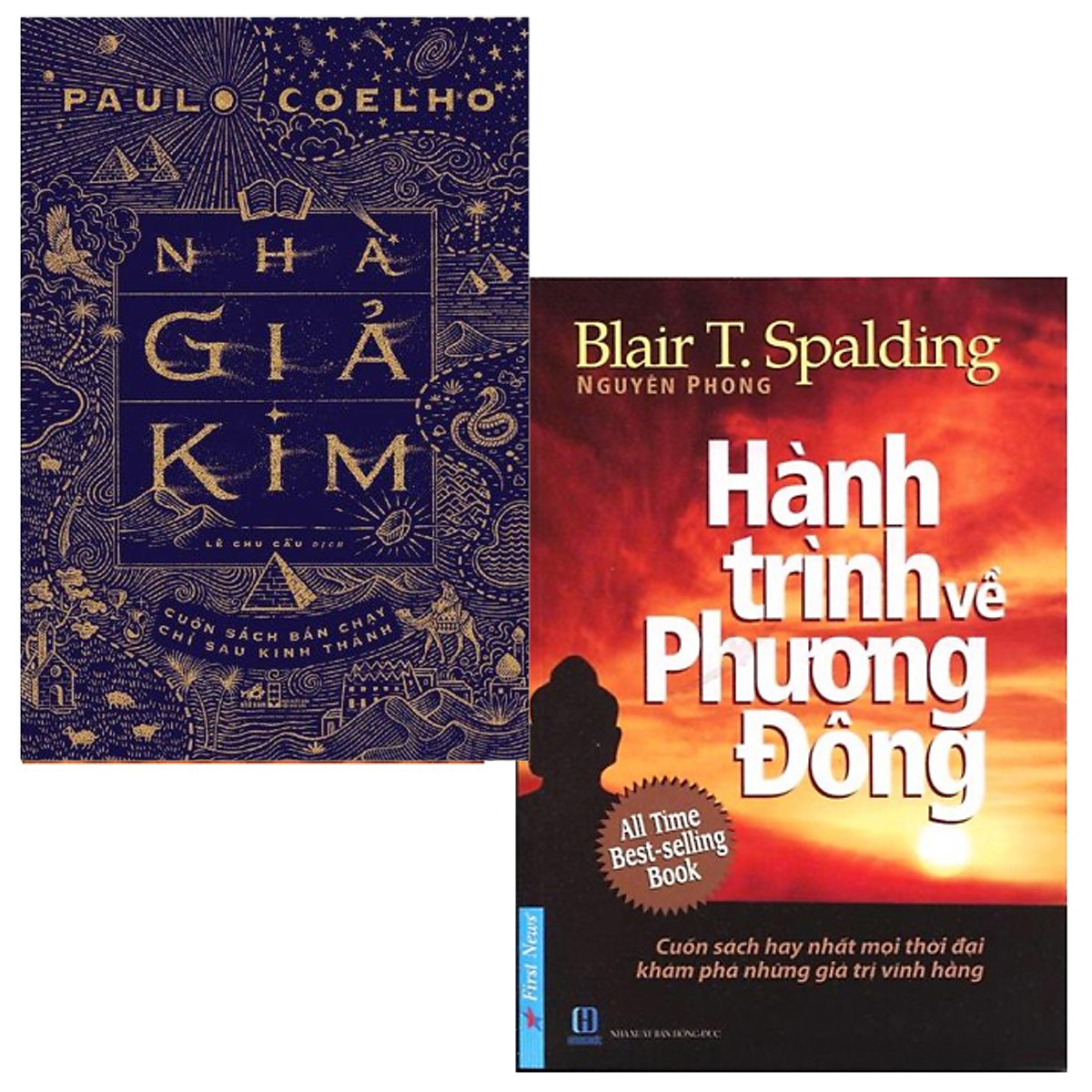 Combo Nhà Giả Kim + Hành Trình Về Phương Đông - SalaBook