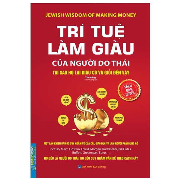 Trí Tuệ Làm Giàu Của Người Do Thái – Tại Sao Họ Lại Giàu Có Và Giỏi Đến Vậy