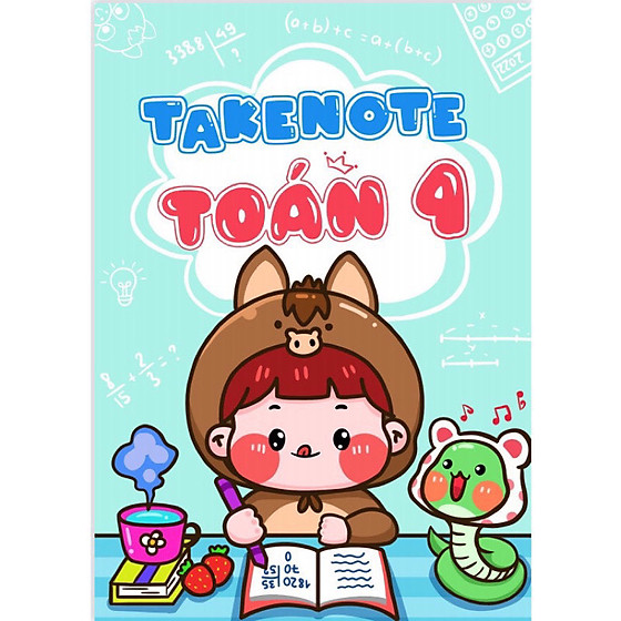 Sổ Tay Takenote Toán 4 Khổ A5